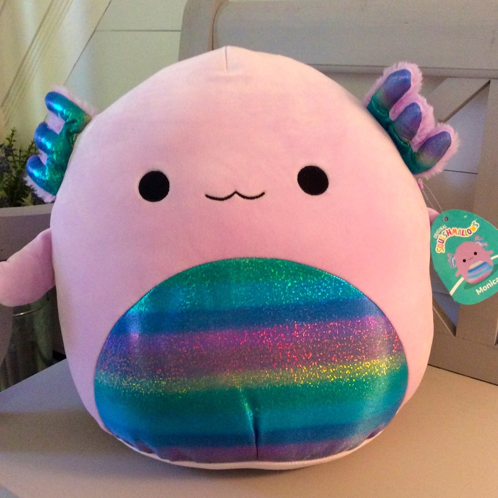 Monica the axolotl Squishmallow 15”
